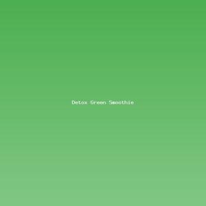 Detox Green Smoothie (500ml)