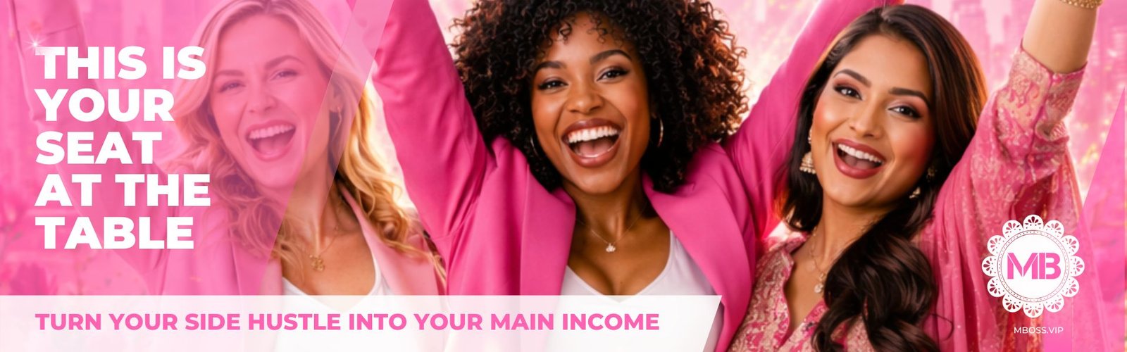 This Is Your Seat at the Table — Turn your side hustle into your main income