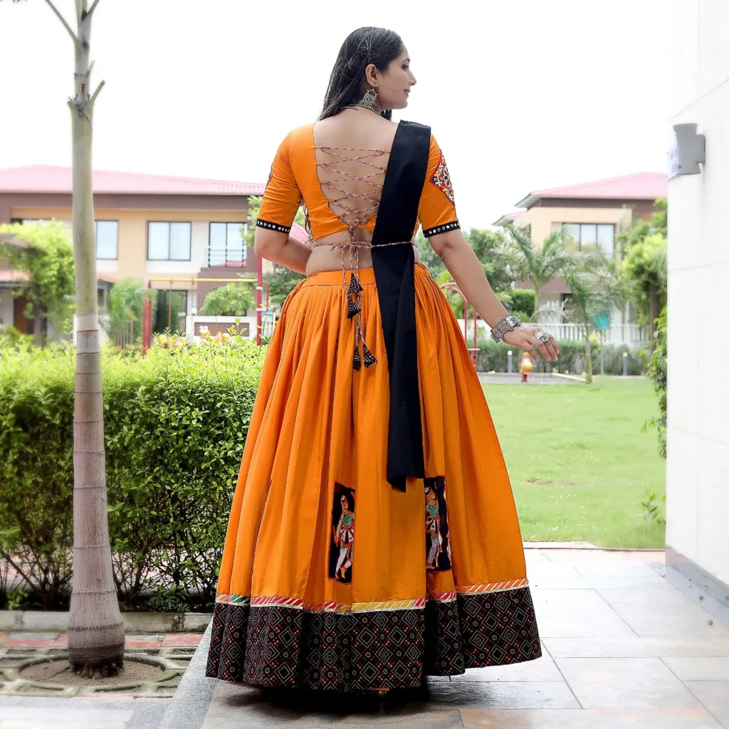 Festive Heavy Embroidered Navaratri Lehenga Set