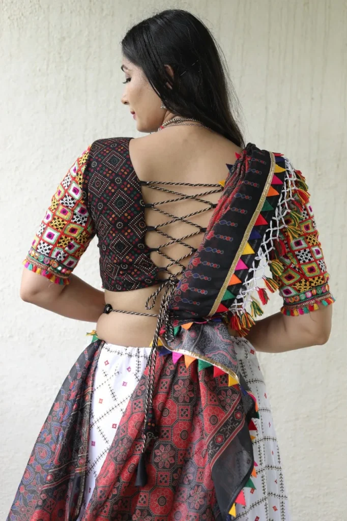 Festive Heavy Embroidered Navaratri Lehenga Set